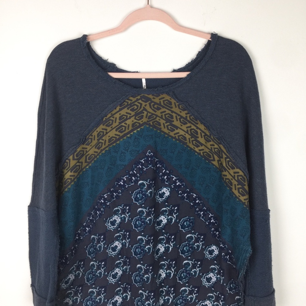 Free People Oversized Style Sweater Blouse